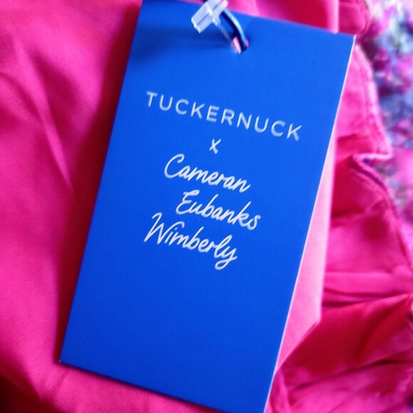 Tuckernuck x Cameran Eubanks Wimberly Peony Jacquard Blouse Medium NWT - Picture 10 of 10